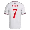 WIRTZ #7 Liverpool Away Soccer Jersey 2026/27 White - UCL - bestfootballkits