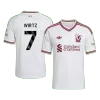 WIRTZ #7 Liverpool Away Soccer Jersey 2026/27 White - bestfootballkits