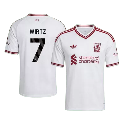 WIRTZ #7 Liverpool Away Soccer Jersey 2026/27 White - bestfootballkits