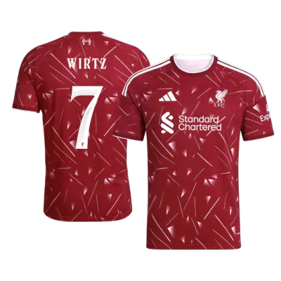 WIRTZ #7 Liverpool Home UCL Soccer Jersey Shirt 2026/27 - bestfootballkits