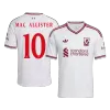 MAC ALLISTER #10 Liverpool Away Soccer Jersey 2026/27 White - UCL - bestfootballkits