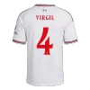 VIRGIL #4 Liverpool Away Soccer Jersey 2026/27 White - UCL - bestfootballkits