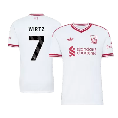 WIRTZ #7 Liverpool Soccer Away Jersey 2026/27 White - bestfootballkits