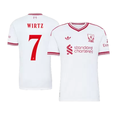 WIRTZ #7 Liverpool Soccer Away Jersey 2026/27 White - bestfootballkits
