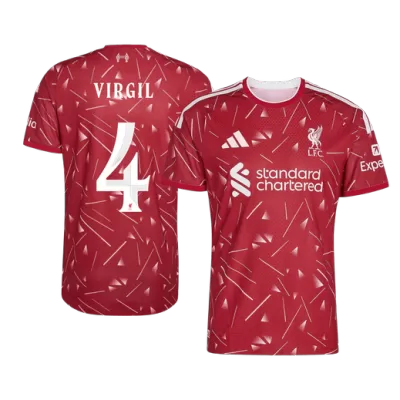 VIRGIL #4 Liverpool Soccer Home Jersey 2026/27 Red - bestfootballkits