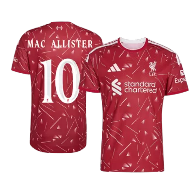 MAC ALLISTER #10 Liverpool Soccer Home Jersey 2026/27 Red - bestfootballkits