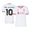MAC ALLISTER #10 Liverpool Soccer Away Jersey 2026/27 White - bestfootballkits