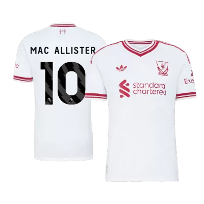 MAC ALLISTER #10 Liverpool Soccer Away Jersey 2026/27 White - bestfootballkits