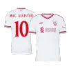 MAC ALLISTER #10 Liverpool Soccer Away Jersey 2026/27 White - bestfootballkits