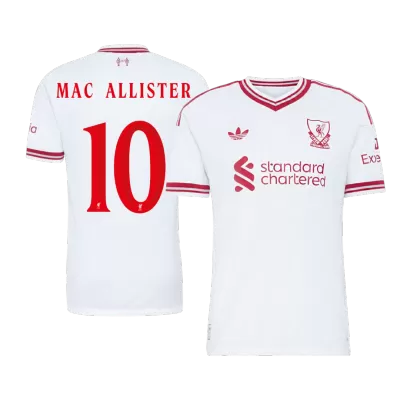 MAC ALLISTER #10 Liverpool Soccer Away Jersey 2026/27 White - bestfootballkits