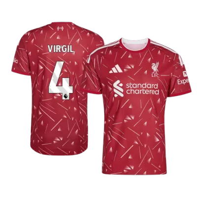 VIRGIL #4 Liverpool Soccer Home Jersey 2026/27 Red - bestfootballkits
