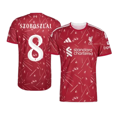 SZOBOSZLAI #8 Liverpool Soccer Home Jersey 2026/27 Red - bestfootballkits