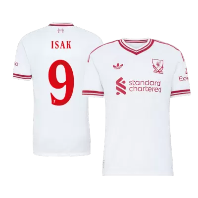 ISAK #9 Liverpool Soccer Away Jersey 2026/27 White - bestfootballkits