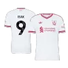 ISAK #9 Liverpool Soccer Away Jersey 2026/27 White - bestfootballkits