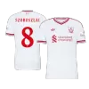 SZOBOSZLAI #8 Liverpool Soccer Away Jersey 2026/27 White - bestfootballkits