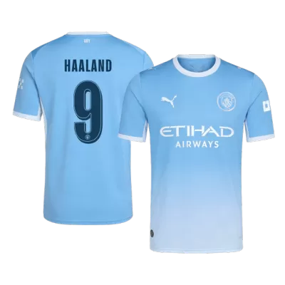 HAALAND #9 Manchester City Home Soccer Jersey 26/27 Blue - UCL - bestfootballkits