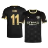 DOKU #11 Manchester City Away Soccer Jersey 2026/27 Black - UCL - bestfootballkits