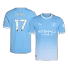 ENZO #17 Manchester City Home Soccer Jersey 26/27 Blue - bestfootballkits