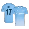 ENZO #17 Manchester City Home Soccer Jersey 26/27 Blue - UCL - bestfootballkits