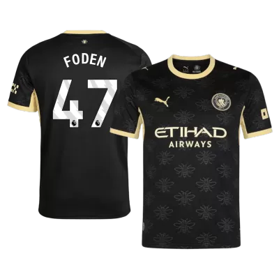 FODEN #47 Manchester City Away Soccer Jersey 2026/27 Black - bestfootballkits