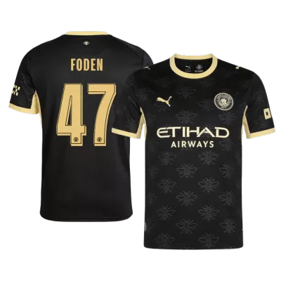 FODEN #47 Manchester City Away Soccer Jersey 2026/27 Black - UCL - bestfootballkits