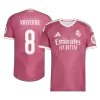 VALVERDE #8 Real Madrid Soccer Third Away Jersey 2026/27 Pink - bestfootballkits