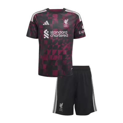 Liverpool Third Away Kids Jerseys Kit 2026/27 - bestfootballkits