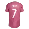 VINI JR. #7 Real Madrid Soccer Third Away Jersey 2026/27 Pink - bestfootballkits