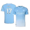 ENZO #17 Manchester City Soccer Home Jersey 2026/27 Blue - bestfootballkits
