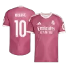 MBAPPÉ #10 Real Madrid Soccer Third Away Jersey 2026/27 Pink - bestfootballkits
