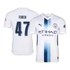 FODEN #47 Manchester City Soccer Third Away Jersey 2026/27 White - bestfootballkits