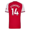 GYÖKERES #14 Arsenal Soccer Home Jersey 2026/27 Red - bestfootballkits