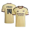 GYÖKERES #14 Arsenal Soccer Third Away Jersey 2026/27 Yellow - bestfootballkits