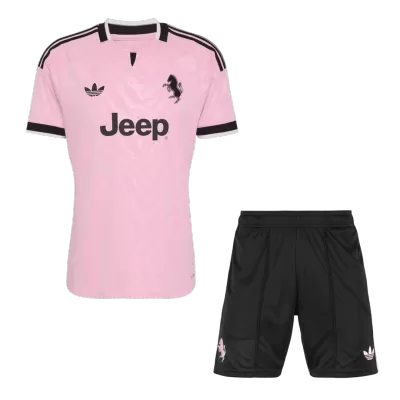 Juventus Away Soccer Jersey Kit (Jersey+Shorts) 2026/27 Pink - bestfootballkits