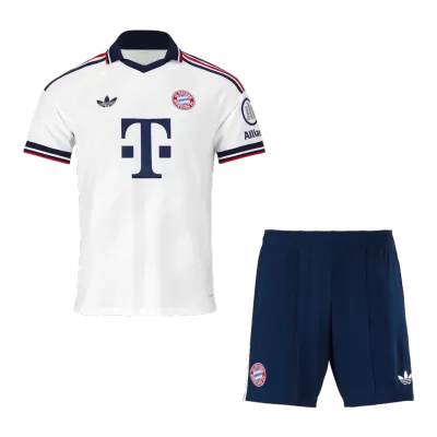 Bayern Munich Away Soccer Jersey Kit (Jersey+Shorts) 2026/27 White - bestfootballkits