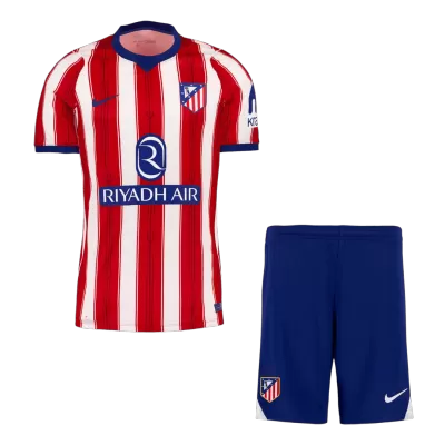Atletico Madrid Home Soccer Jersey Kit (Jersey+Shorts) 2026/27 Red&White - bestfootballkits