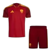 Roma Home Soccer Jersey Kit (Jersey+Shorts) 2026/27 Red - bestfootballkits