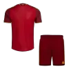 Roma Home Soccer Jersey Kit (Jersey+Shorts) 2026/27 Red - bestfootballkits