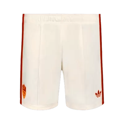 Roma Away Shorts 2026/27 White - bestfootballkits