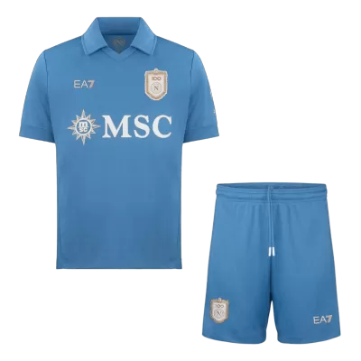 Napoli Home Soccer Jersey Kit (Jersey+Shorts) 2026/27 Blue - bestfootballkits