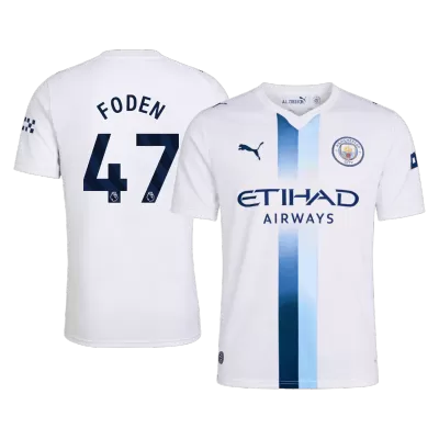 FODEN #47 Manchester City Third Soccer Jersey 2026/27 White - bestfootballkits