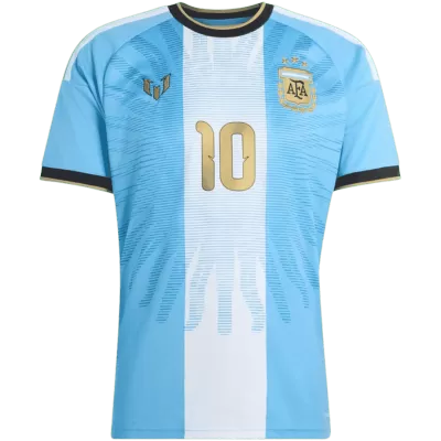 Messi #10 Argentina Tribute Jersey 2026 Blue&White - bestfootballkits
