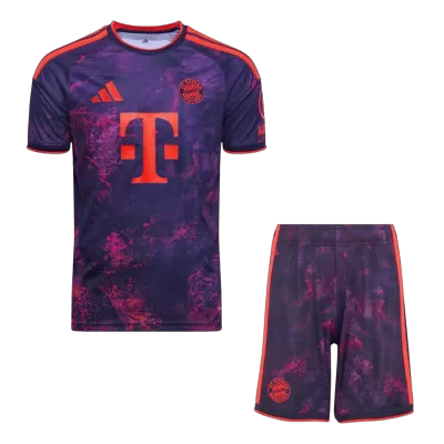 Bayern Munich Third Soccer Jersey Kit (Jersey+Shorts) 2026/27 Purple - bestfootballkits