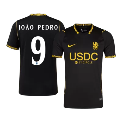 JOÃO PEDRO #9 Chelsea Away Soccer Jersey 2026/27 Black - UCL - bestfootballkits