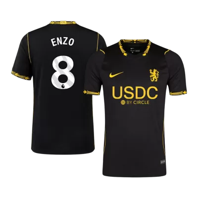 ENZO #8 Chelsea Away Soccer Jersey 2026/27 Black - bestfootballkits