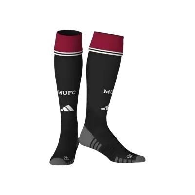 Manchester United Home Soccer Socks 2026/27 Black - bestfootballkits
