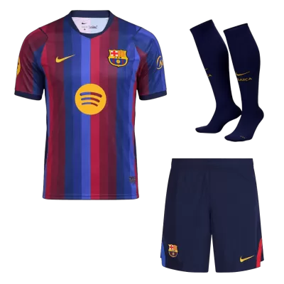 Barcelona Home Full Kit (Jersey+Shorts+Socks) 2026/27 Red&Blue - bestfootballkits