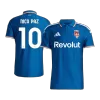 Nico Paz #10 Como 1907 Home Soccer Jersey 2026/27 Blue - bestfootballkits