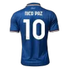 Nico Paz #10 Como 1907 Soccer Home Jersey 2026/27 Blue - bestfootballkits