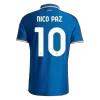 Nico Paz #10 Como 1907 Home Soccer Jersey 2026/27 Blue - bestfootballkits